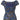 ARCHIVE - Frank Usher 1950s Printed Abstract Blue Silk Dress