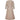 Frederick Starke 1950s Grey Printed Silk Dress