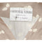 Frederick Starke 1950s Grey Printed Silk Dress