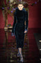 2003 Givenchy Fall Haute Couture Green Velvet Skirt Suit