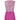 Hannalore of London 1960s Pink Silk Chiffon Sequined Pleated Dress