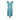 ARCHIVE - Hardy Amies Couture 1950s Silk Satin Aquamarine Occasion Dress