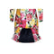 Haute Couture Christian Lacroix 1990s Colourful Rose Print Dress