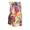 Haute Couture Christian Lacroix 1990s Colourful Rose Print Dress