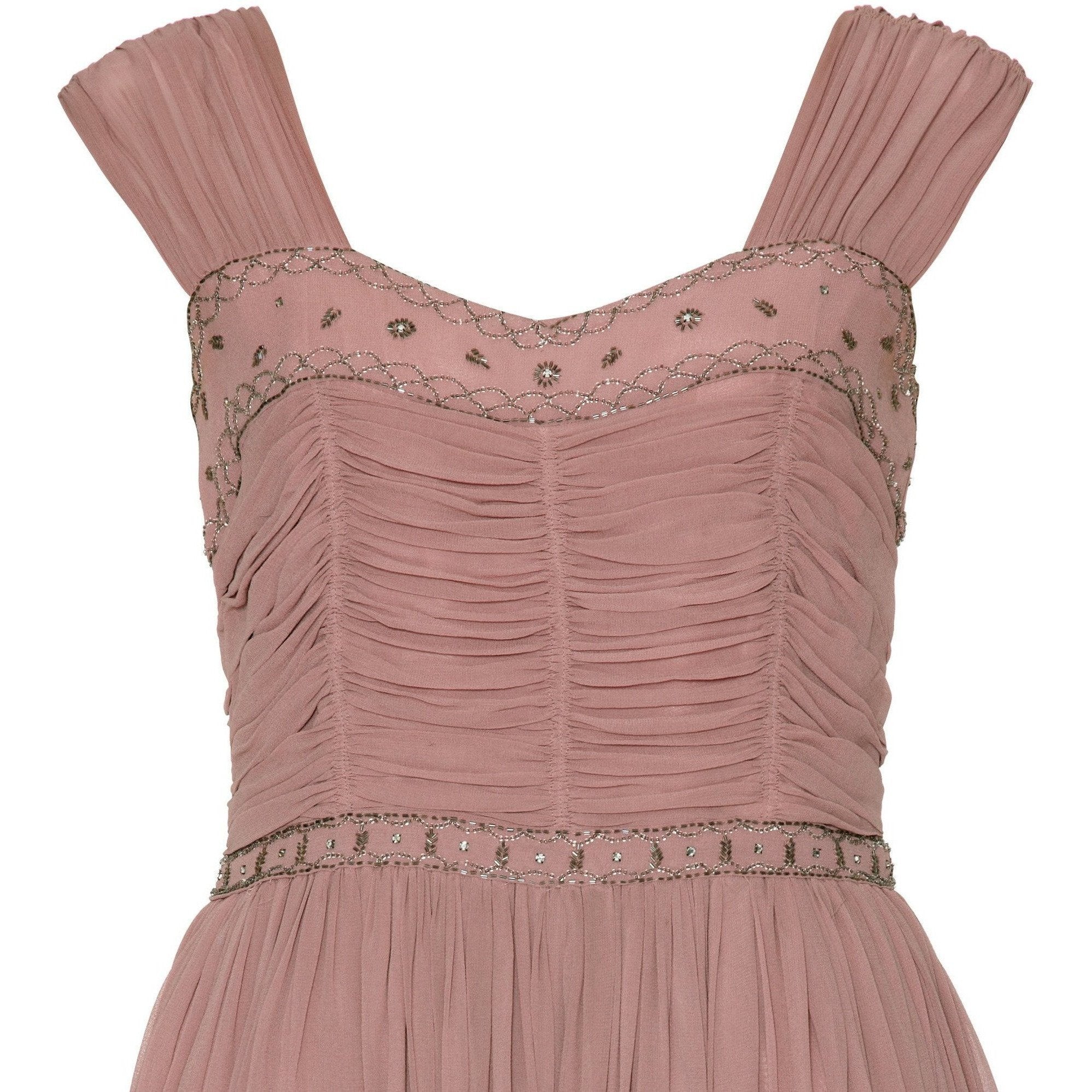 Heiress Boutique 1950’s Dusky Pink Cocktail Dress