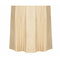 Hermes Beige Natural Silk and Leather Accordion Pleat Skirt