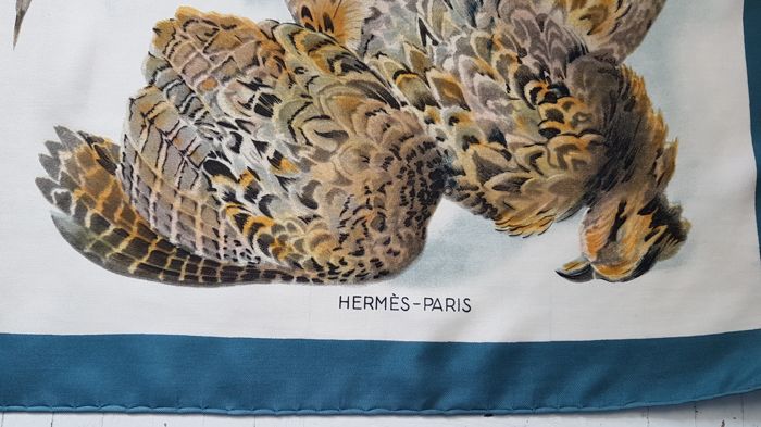 ARCHIVE: Hermès Belle Chasse 90cm Silk Scarf by J. de Livares
