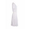 HOLD 1920s White Embroidered Cotton Tea Dress With Cut Out Detail