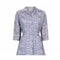 HOLD 1950s Blush & Blue Lace Belted Tea Dress