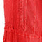 HOLD 1950s Crochet Bright Cherry Red Dress