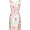 Jeunesse 1960s Silk Floral Printed Dress with Matching Belt