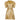 Late 1930s Gold Lame Party Dress with Cape Sleeves and Matching Belt