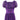 Late 1940s or 1950s Baroque Deep Purple Silk Chiffon Evening Dress