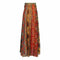 Late 60s early 70s Hand Painted Block Print Indian Skirt