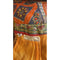 Late 60s early 70s Hand Painted Block Print Indian Skirt