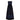 Louis Feraud 1980s Embroidered Blue Silk and Black Velvet Gown