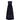 Louis Feraud 1980s Embroidered Blue Silk and Black Velvet Gown