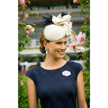 ARCHIVE - 1980s Louis Feraud Navy Silk Taffeta Dress
