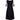 Marcel Fenez 1960s Black Cocktail Dress With Lace Cuffs