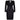 1980s Nina Ricci Black Wool and Silk Dress with Front Bow Detail