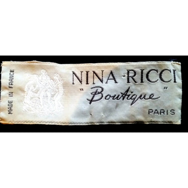 ARCHIVE - 1989 Runway Haute Couture Nina Ricci Brocade Dress