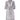 Norman Hartnell 1970s Couture Silk Crepe Monochrome Print Dress