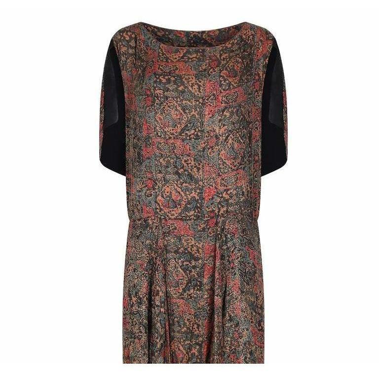 ARCHIVE - Original 1920s Lame Drop Waist Flapper Dress CIRCA VINTAGE ARCHIVE - Original 1920s Lame Drop Waist Flapper Dress CIRCA VINTAGE