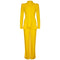 Ossie Clark For Radley 1970s Trouser Set In Canary Yellow