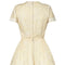 Pierre Balmain 1950s Haute Couture Cream Jacquard Two Piece Bridal Set