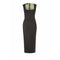 Rare 1990’s Jean Paul Gaultier Black Neoprene Corset Dress