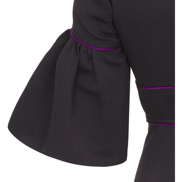 Runway Documented Gucci Spring/Summer 2007 Black Silk Purple & Orange Dress