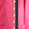 Runway Worn Yves Saint Laurent 1994 Pink Felt Wool Trimmed Jacket