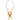 ARCHIVE - Spectacular 1960s Miriam Haskell Yellow and Pink Glass Orchid Necklace