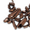 Statement Fall 2008 Burberry Chunky Bronze Metalic Necklace - Runway Look 36