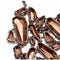 Statement Fall 2008 Burberry Chunky Bronze Metalic Necklace - Runway Look 36