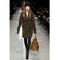 Statement Fall 2008 Burberry Chunky Bronze Metalic Necklace - Runway Look 36