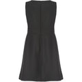 Stylish 1960s Bernard Freres Black A-line Mod Dress