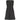 Stylish 1960s Bernard Freres Black A-line Mod Dress
