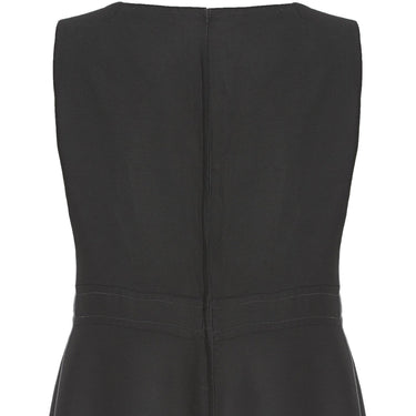 ARCHIVE - Stylish 1960s Bernard Freres Black A-line Mod Dress