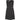 Stylish 1960s Bernard Freres Black A-line Mod Dress