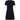 ARCHIVE - Stylish 1960s Jean Patou Black Wool Mod Dress