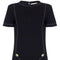 Stylish 1960s Jean Patou Black Wool Mod Dress
