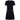 ARCHIVE - Stylish 1960s Jean Patou Black Wool Mod Dress