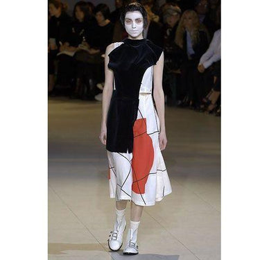 ARCHIVE - 2007 Comme des Garcons Runway Documented Rising Sun Dress