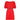 Ted Lapidus 1970s Flame Red Couture Dress