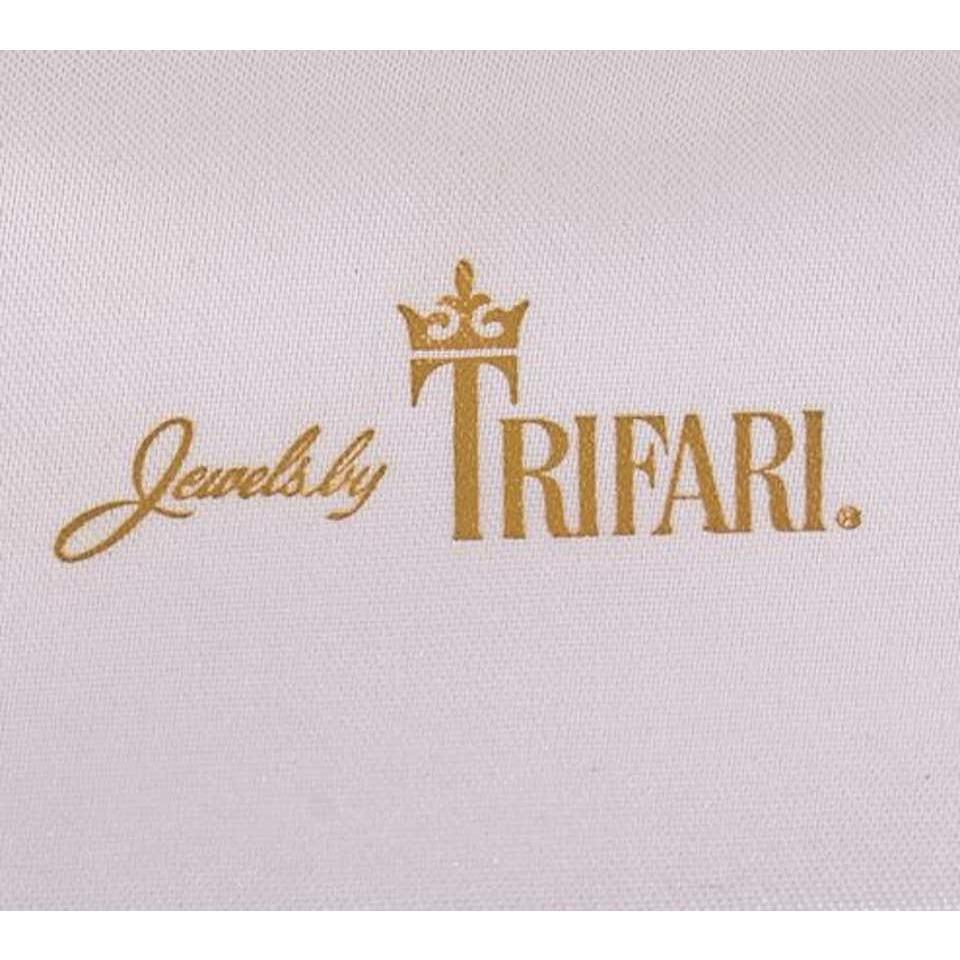 Trifari 1950s Boxed Hoop Earring Set