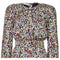 Valentino 1980s Floral Print Silk Shift Dress