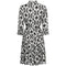 Veronica at Rembrandt Vintage 1960s Geometric Print Monochrome Dress