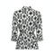 Veronica at Rembrandt Vintage 1960s Geometric Print Monochrome Dress