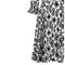 Veronica at Rembrandt Vintage 1960s Geometric Print Monochrome Dress